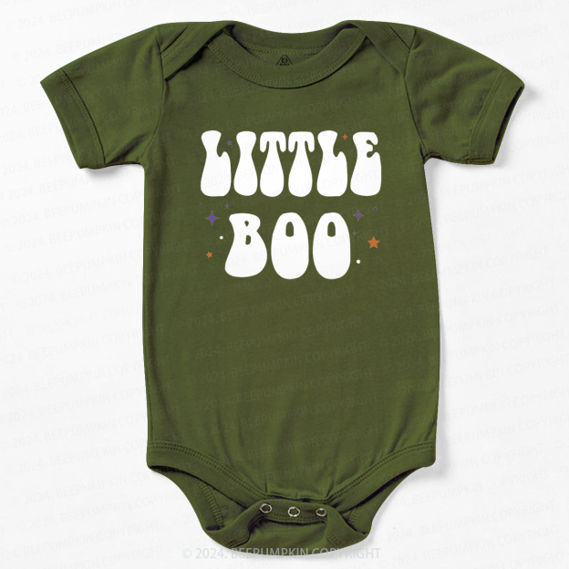 Little Boo Halloween Baby Bodysuits 