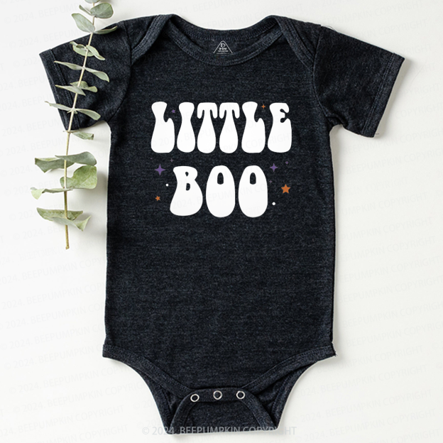 Little Boo Halloween Baby Bodysuits 