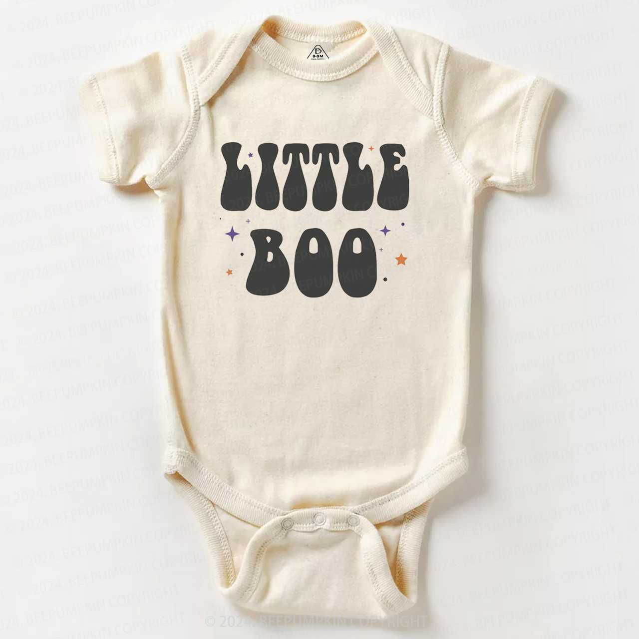 Little Boo Halloween Baby Bodysuits 