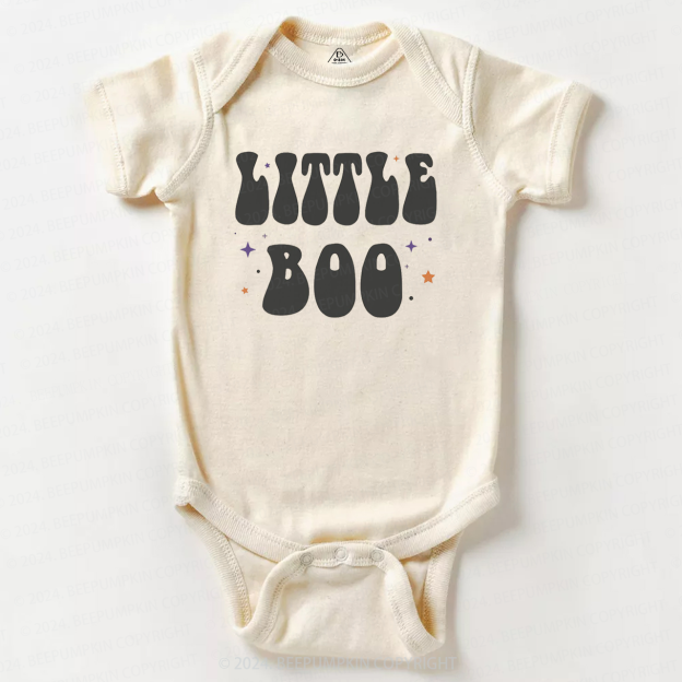 Little Boo Halloween Baby Bodysuits 