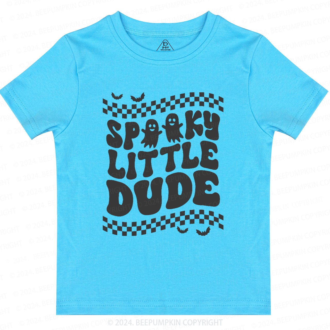 Spooky Little Dude Halloween Toddler&Kids Tees 