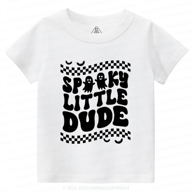 Spooky Little Dude Halloween Toddler&Kids Tees 