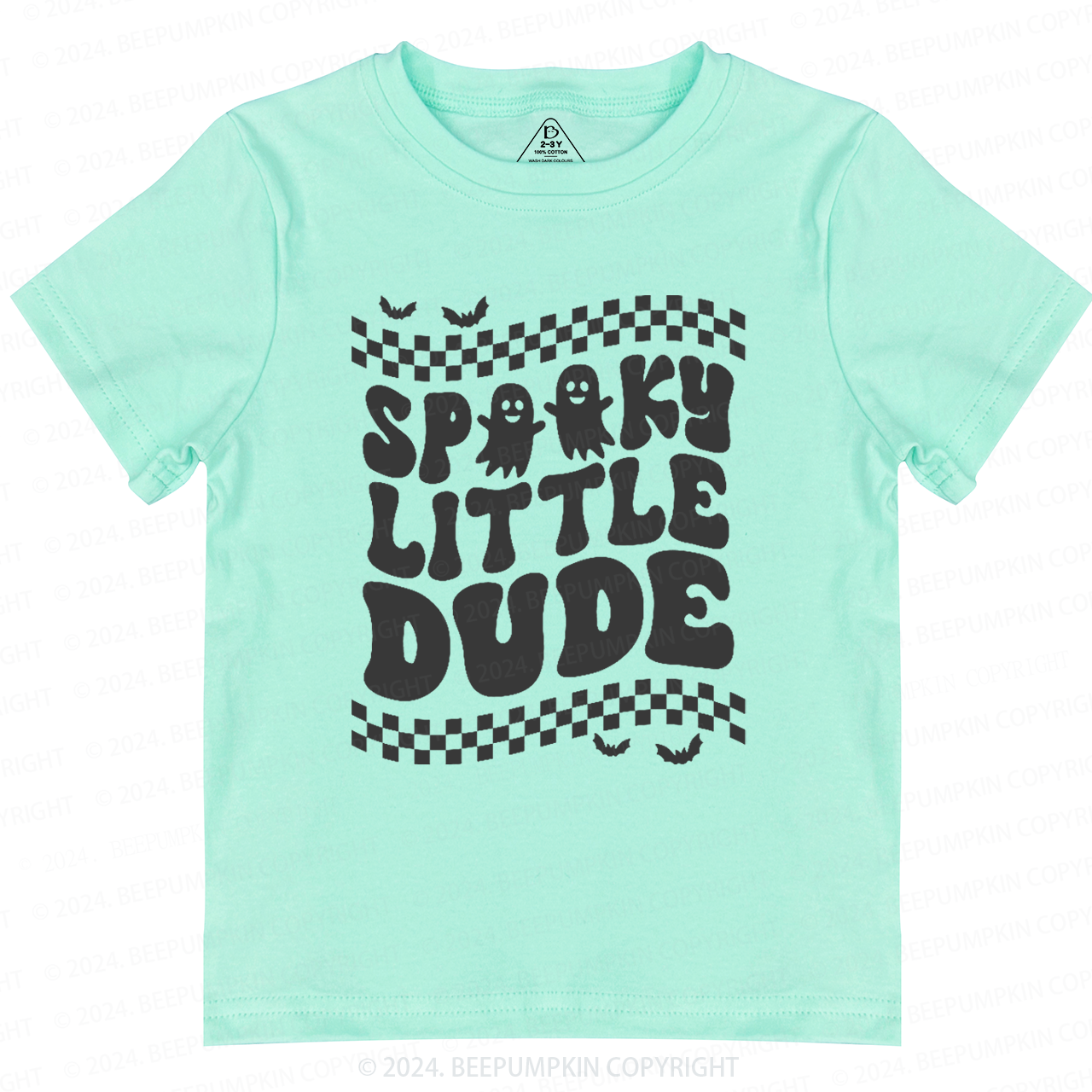 Spooky Little Dude Halloween Toddler&Kids Tees 