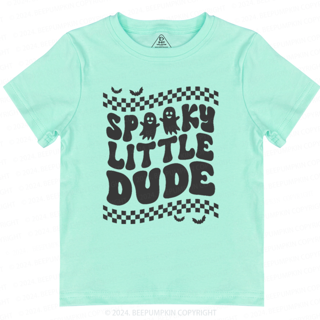 Spooky Little Dude Halloween Toddler&Kids Tees 
