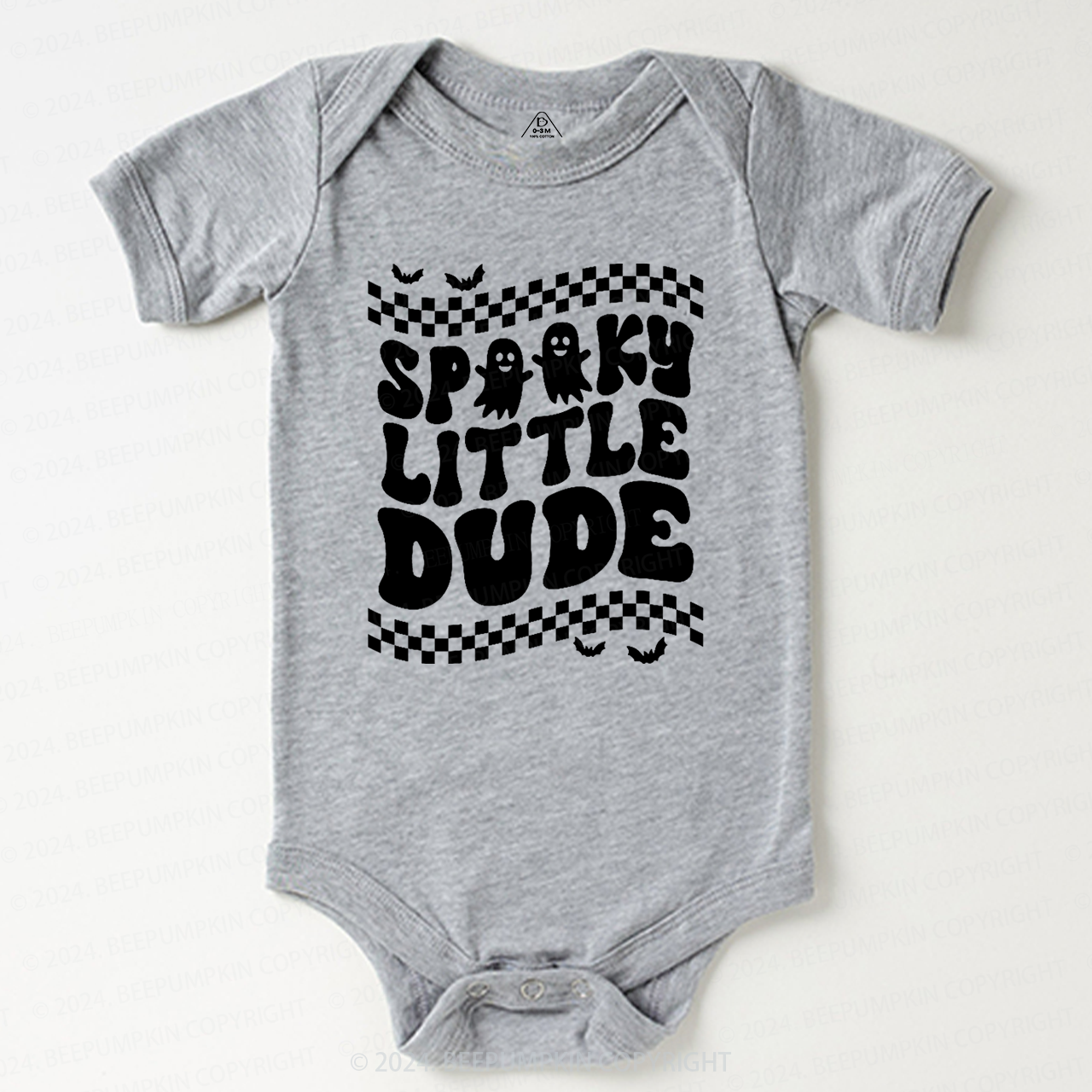 Spooky Little Dude Halloween Baby Bodysuits 