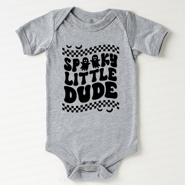 Spooky Little Dude Halloween Baby Bodysuits 