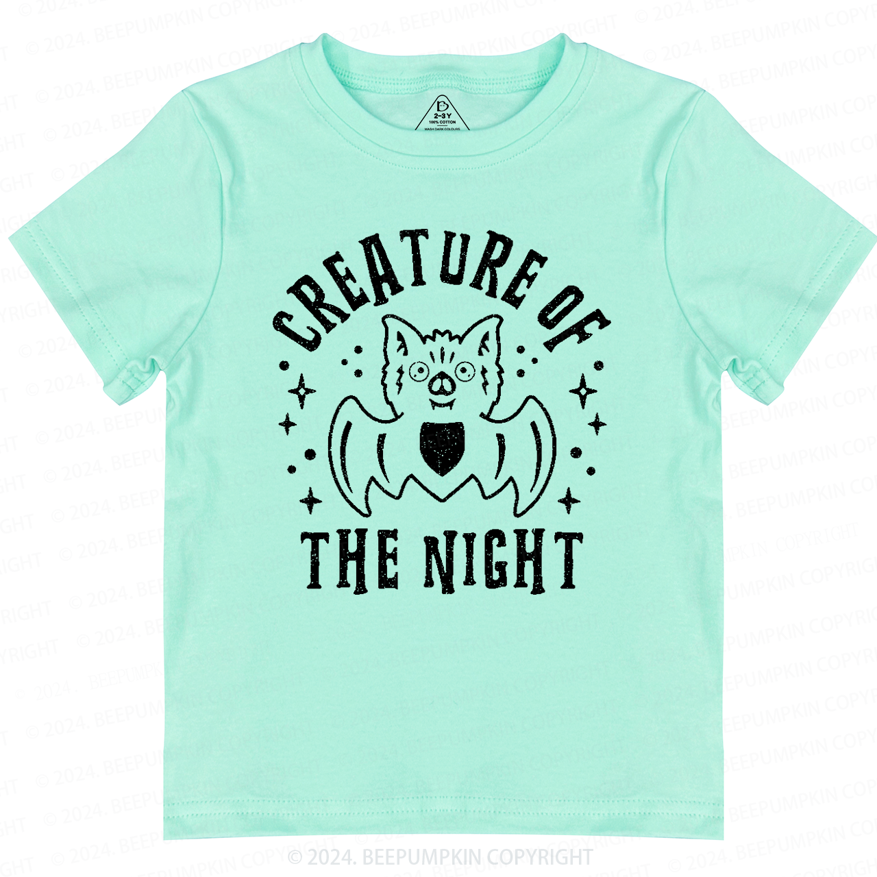 Creature Of The Night Halloween Toddler&Kids Tees 
