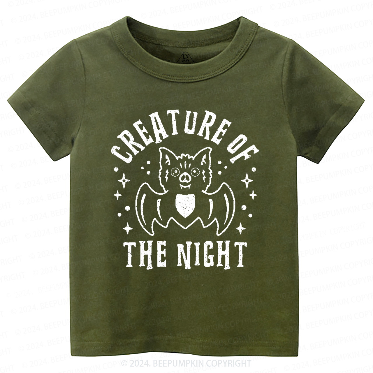 Creature Of The Night Halloween Toddler&Kids Tees 