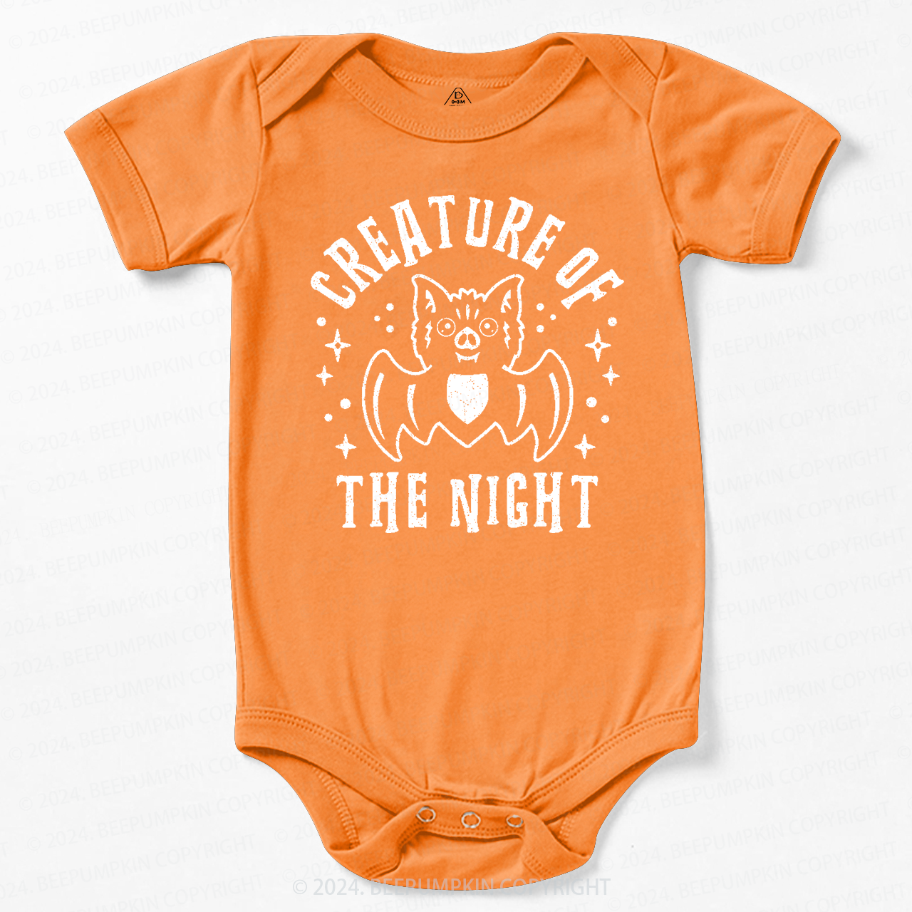 Creature Of The Night Halloween  Baby Bodysuits 