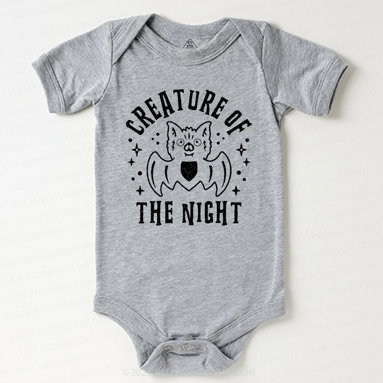 Creature Of The Night Halloween  Baby Bodysuits 