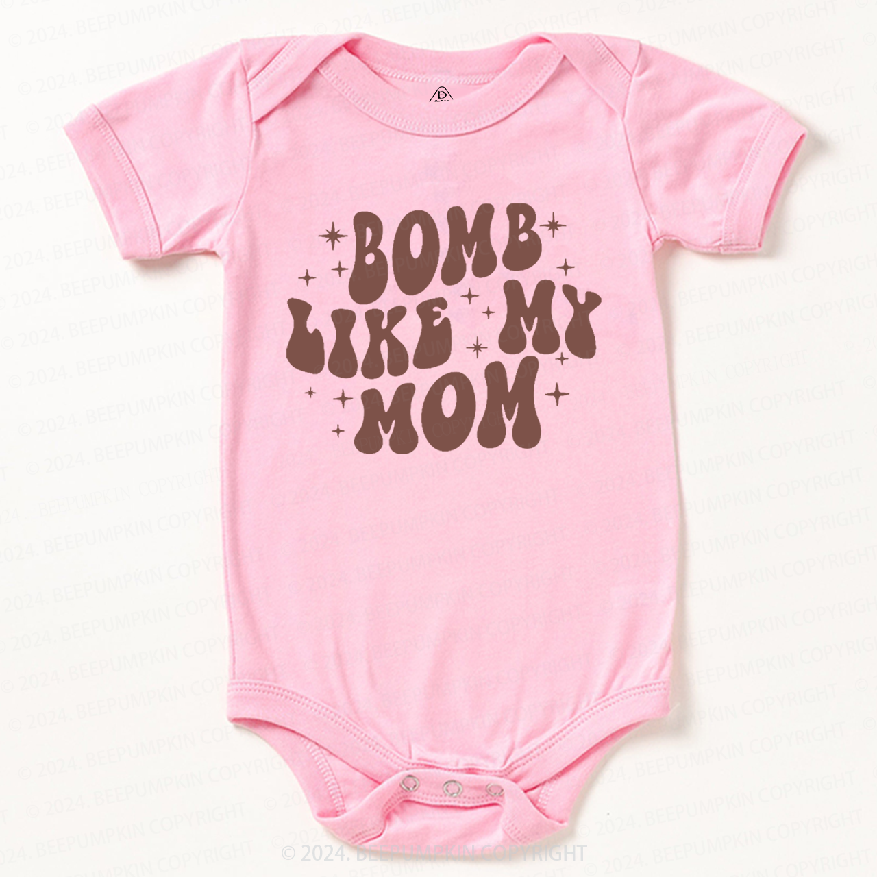 Bomb Like My Mom Baby Bodysuit 7