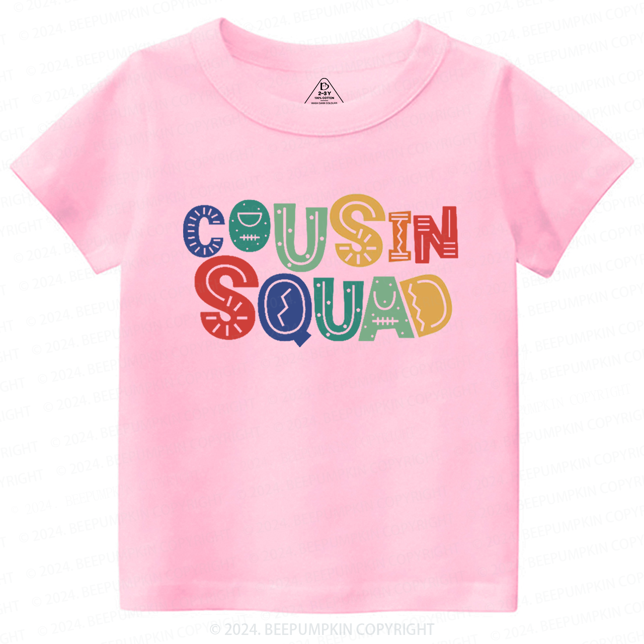 Cousin Squad Candy Toddler&Kids Tees 