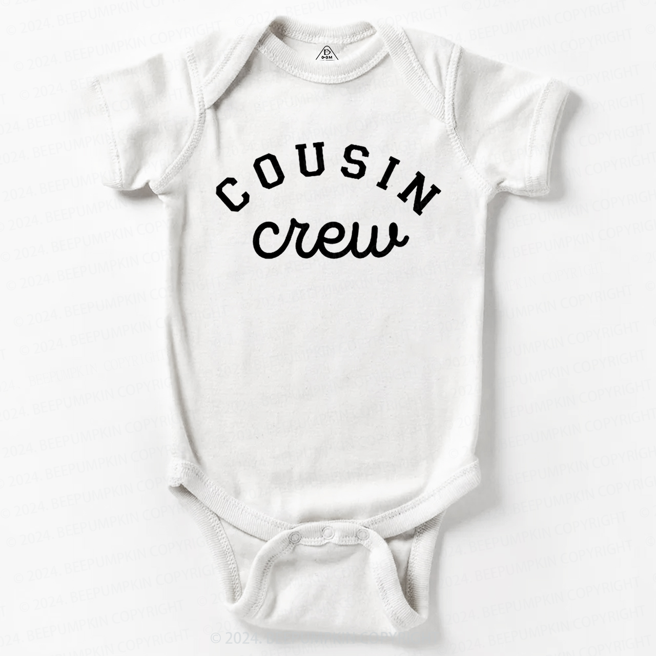 Colorful Cousin Crew Baby Bodysuit