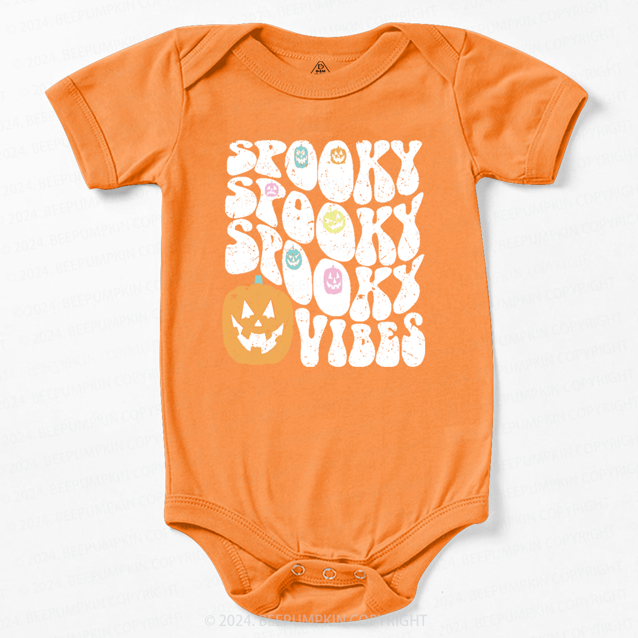 Spooky Vibes Halloween Baby Bodysuits 
