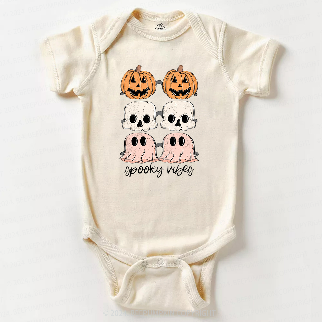 Little Boo Halloween Baby Bodysuits