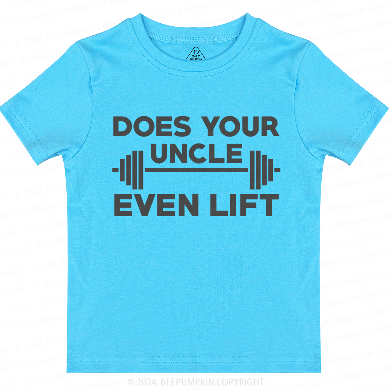 Does Your Uncle Even Lift Toddler&Kids Tees 7
