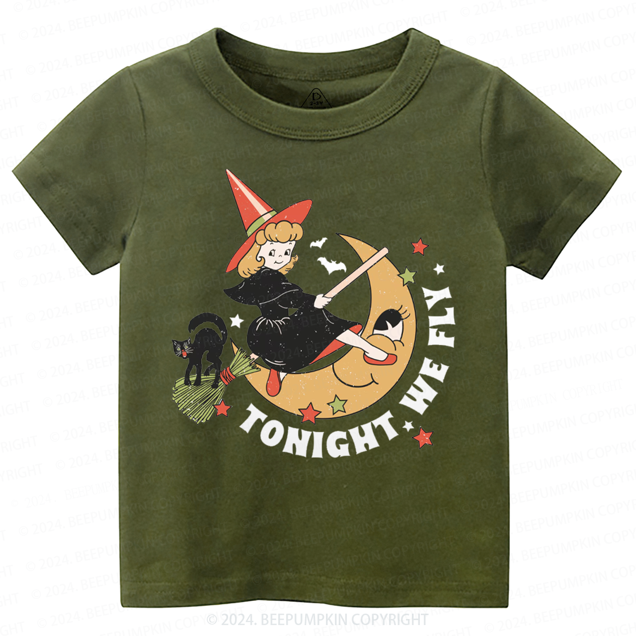 Tonight We Ride Halloween Toddler&Kids Tees 