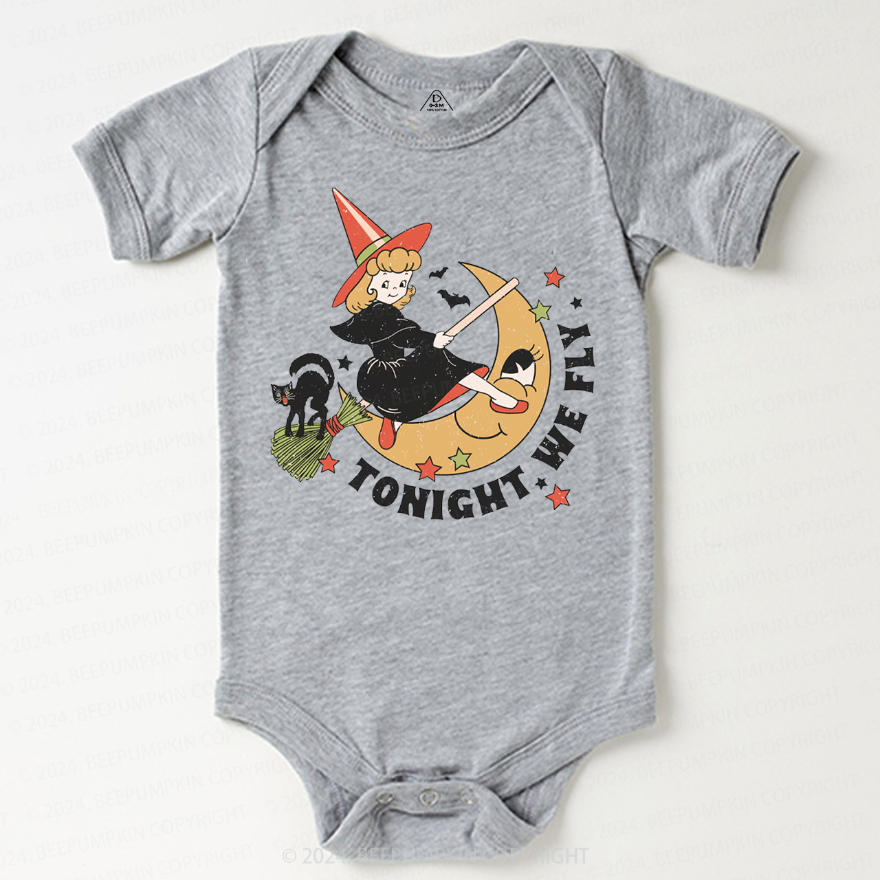 Tonight We Ride Halloween Baby Bodysuits 