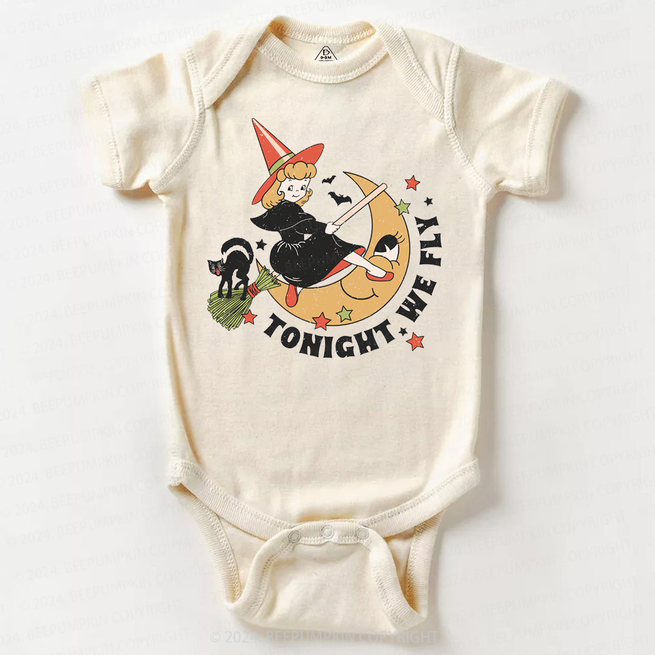 Personalized Halloween Name Baby Bodysuits