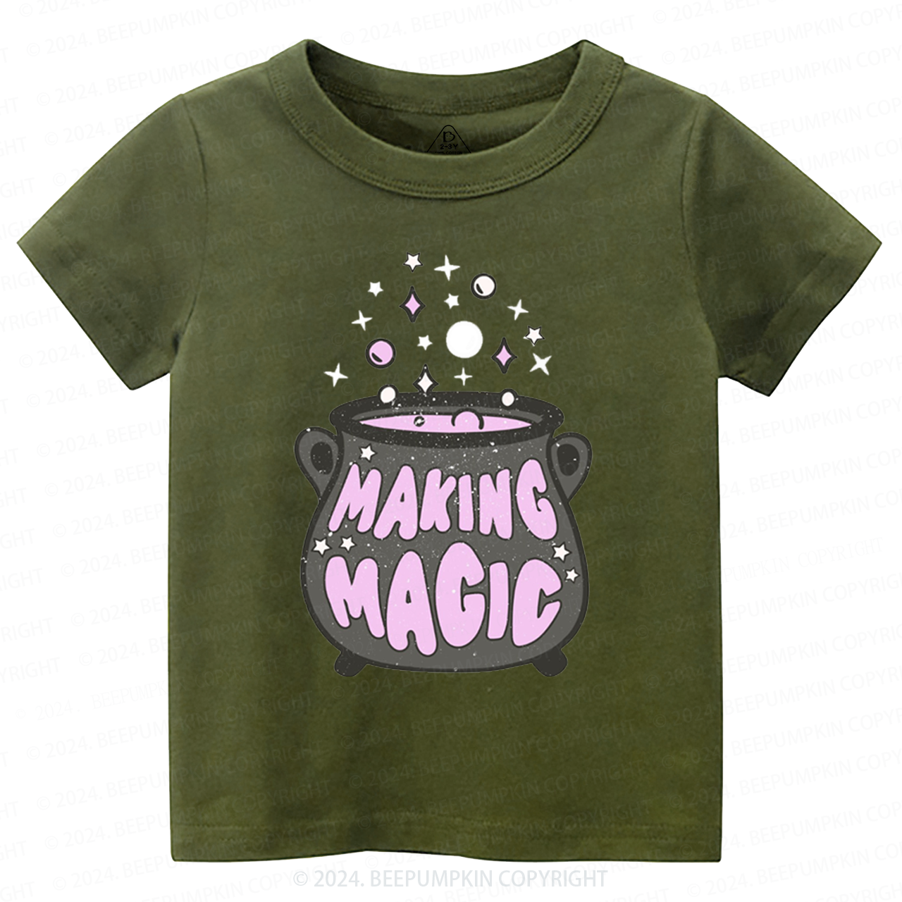 Making Magic Witch Halloween Toddler&Kids Tees 