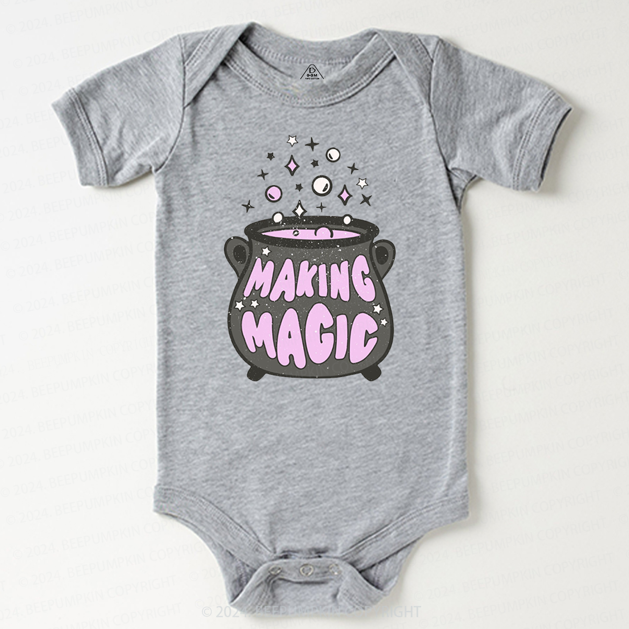 Making Magic Witch Halloween Baby Bodysuits 