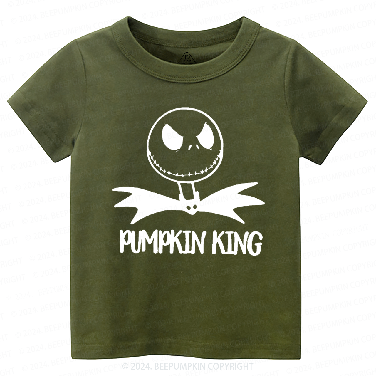 Pumpkin King Nightmare Halloween Toddler&Kids Tees 