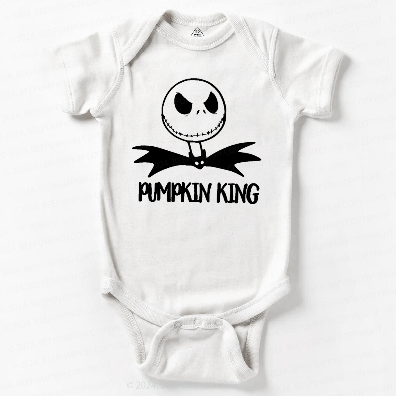 Pumpkin King Nightmare Halloween Baby Bodysuits 