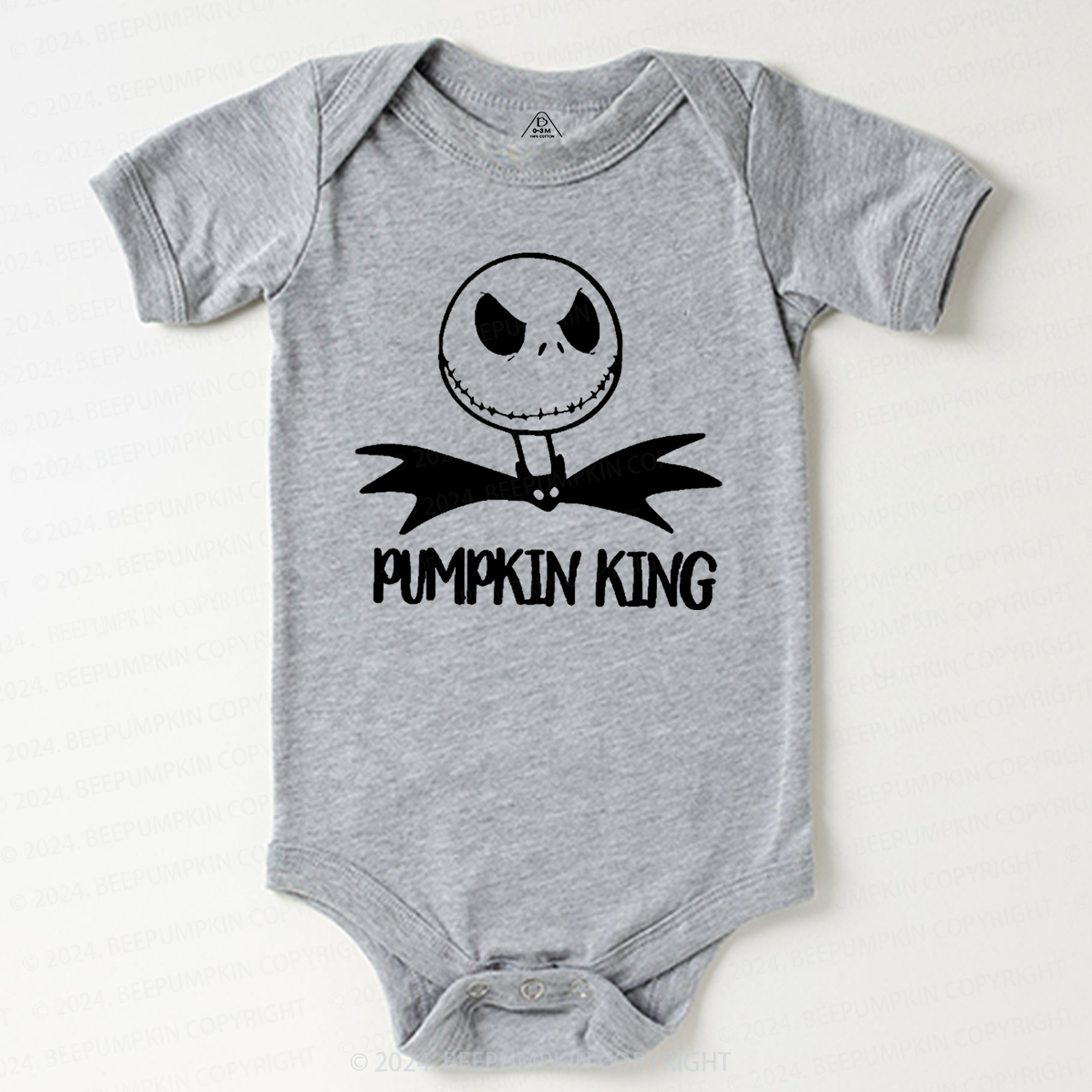 Pumpkin King Nightmare Halloween Baby Bodysuits 