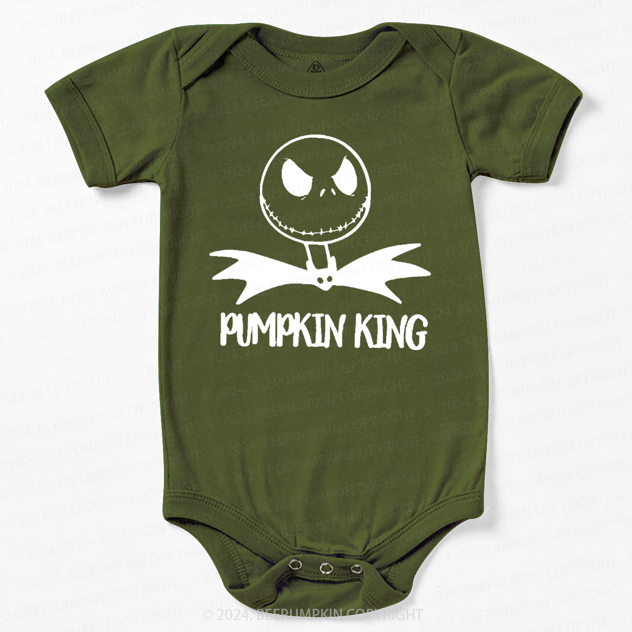 Pumpkin King Nightmare Halloween Baby Bodysuits 
