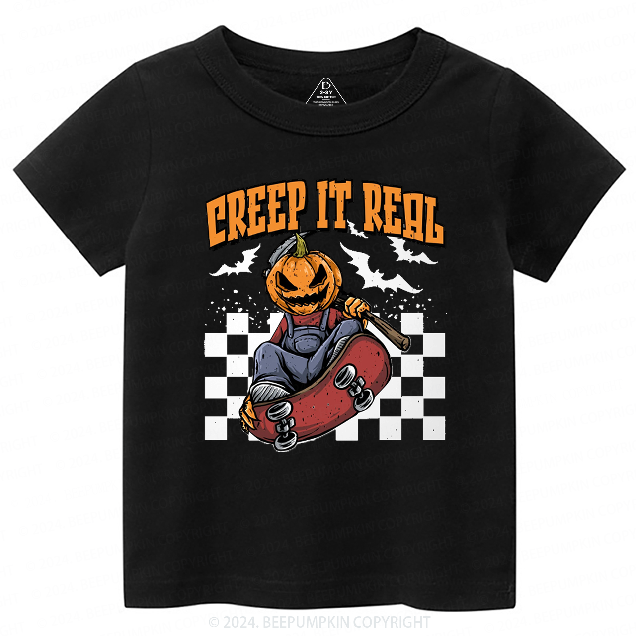 Creep It Real Halloween Toddler&Kids Tees 