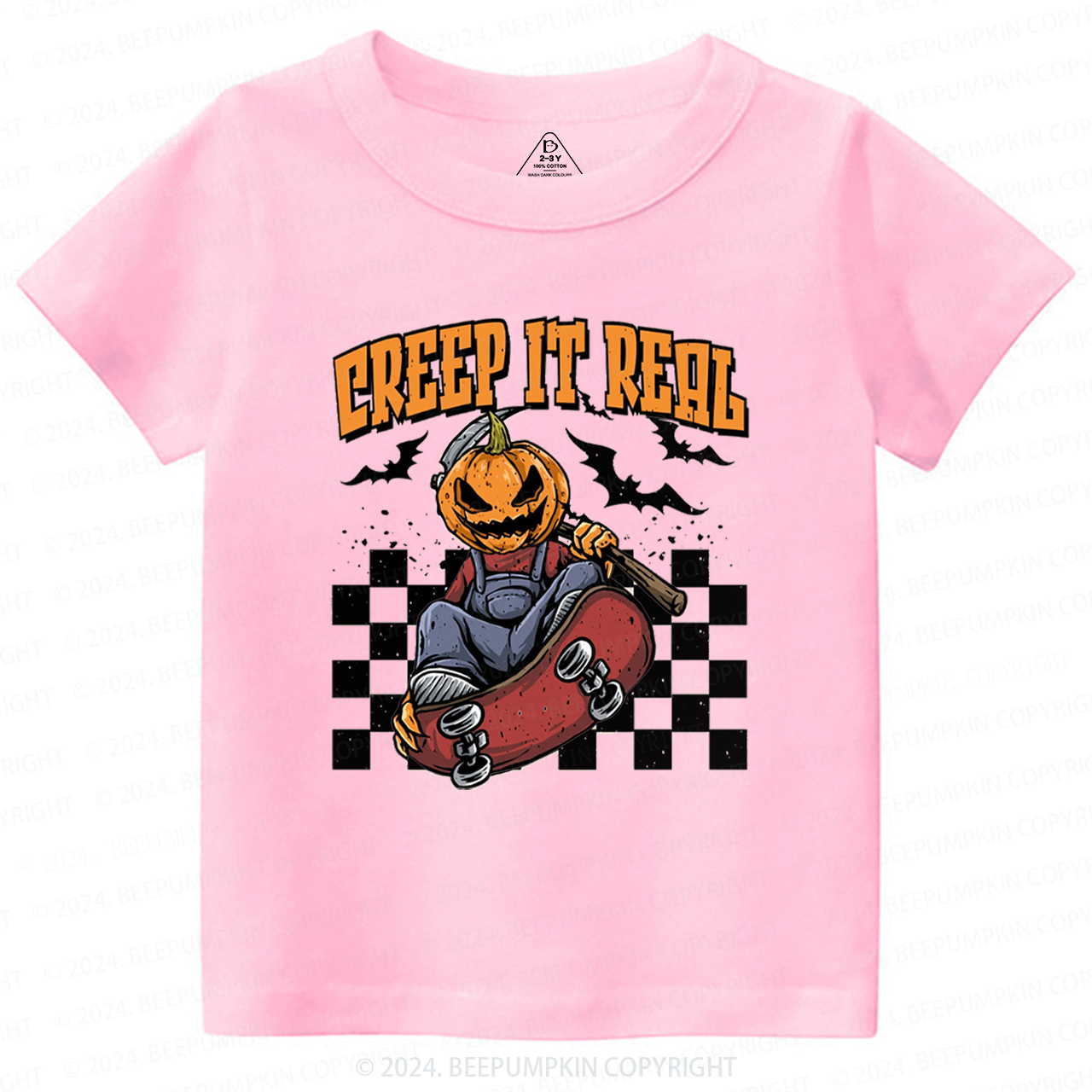 Creep It Real Halloween Toddler&Kids Tees 