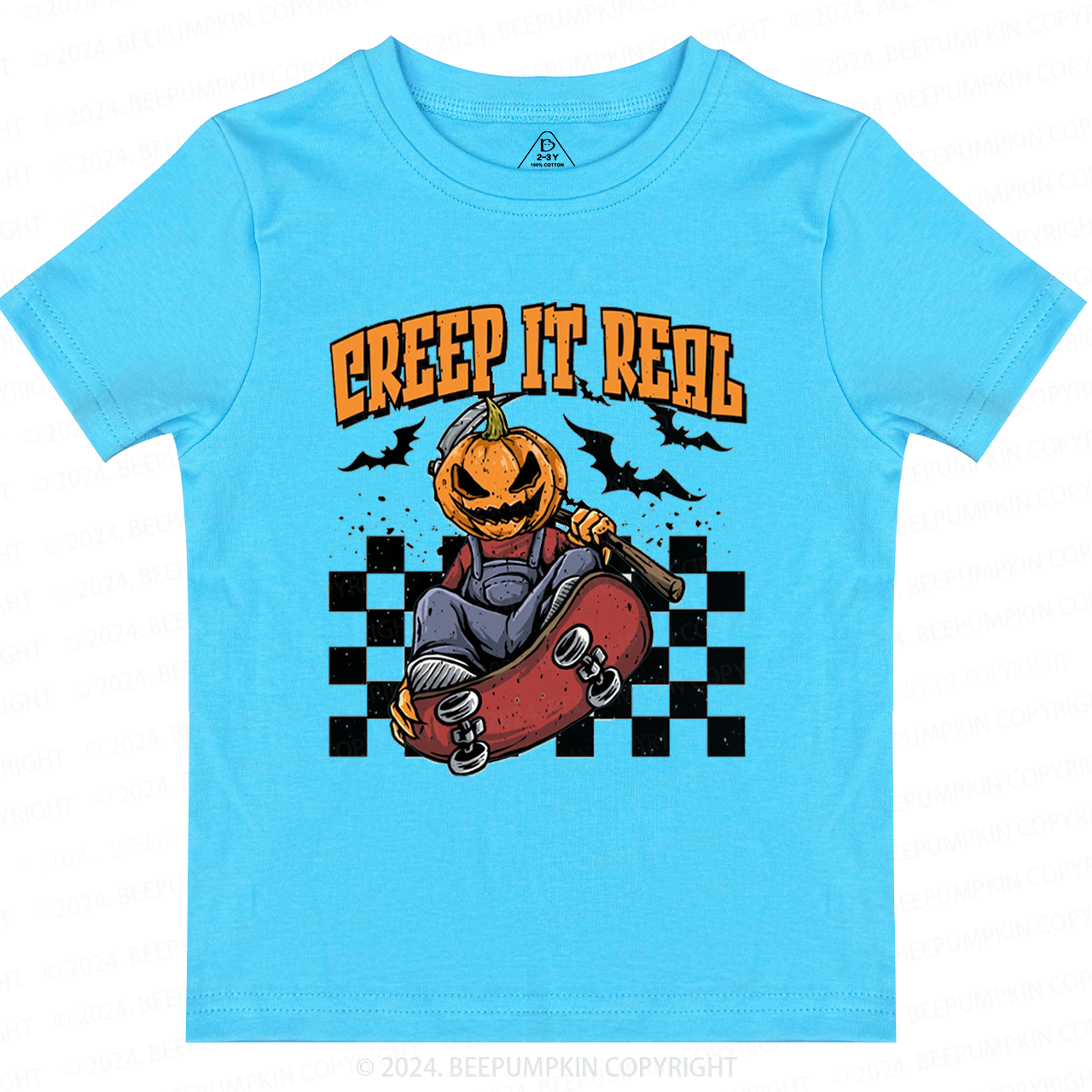 Creep It Real Halloween Toddler&Kids Tees 
