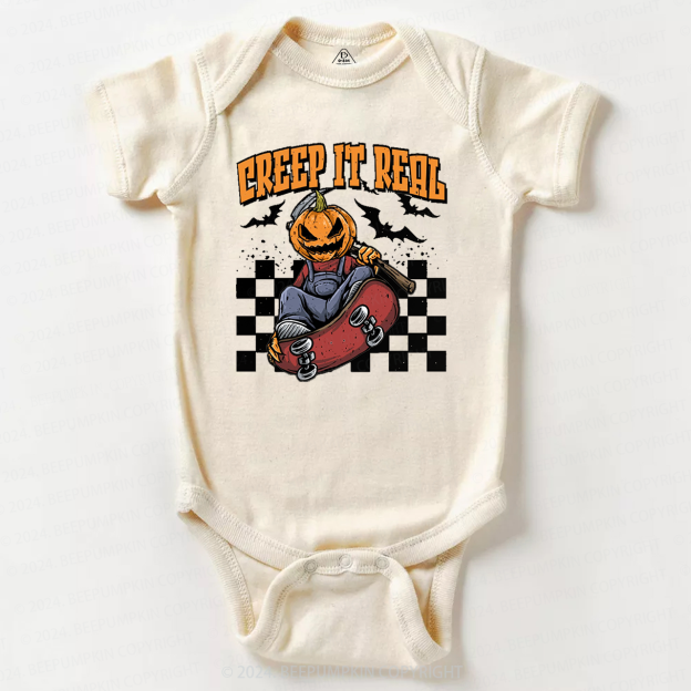 Creep It Real Halloween Baby Bodysuits 