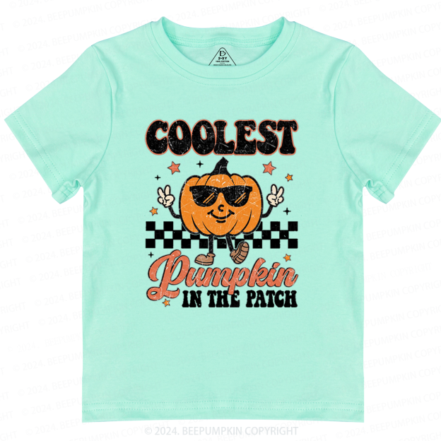 Coolest Pumpkin In The Patch Toddler&Kids Tees 