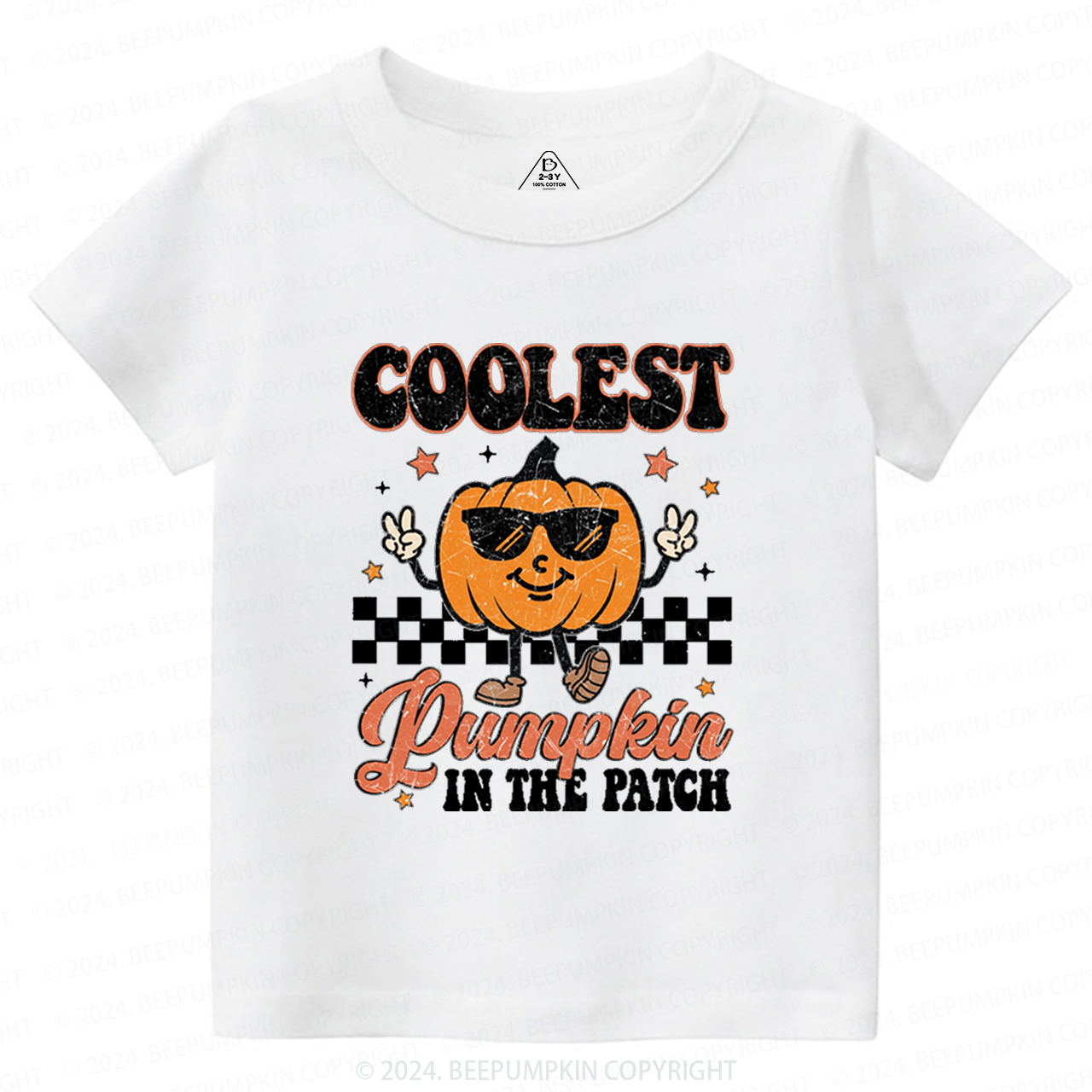 Coolest Pumpkin In The Patch Toddler&Kids Tees 