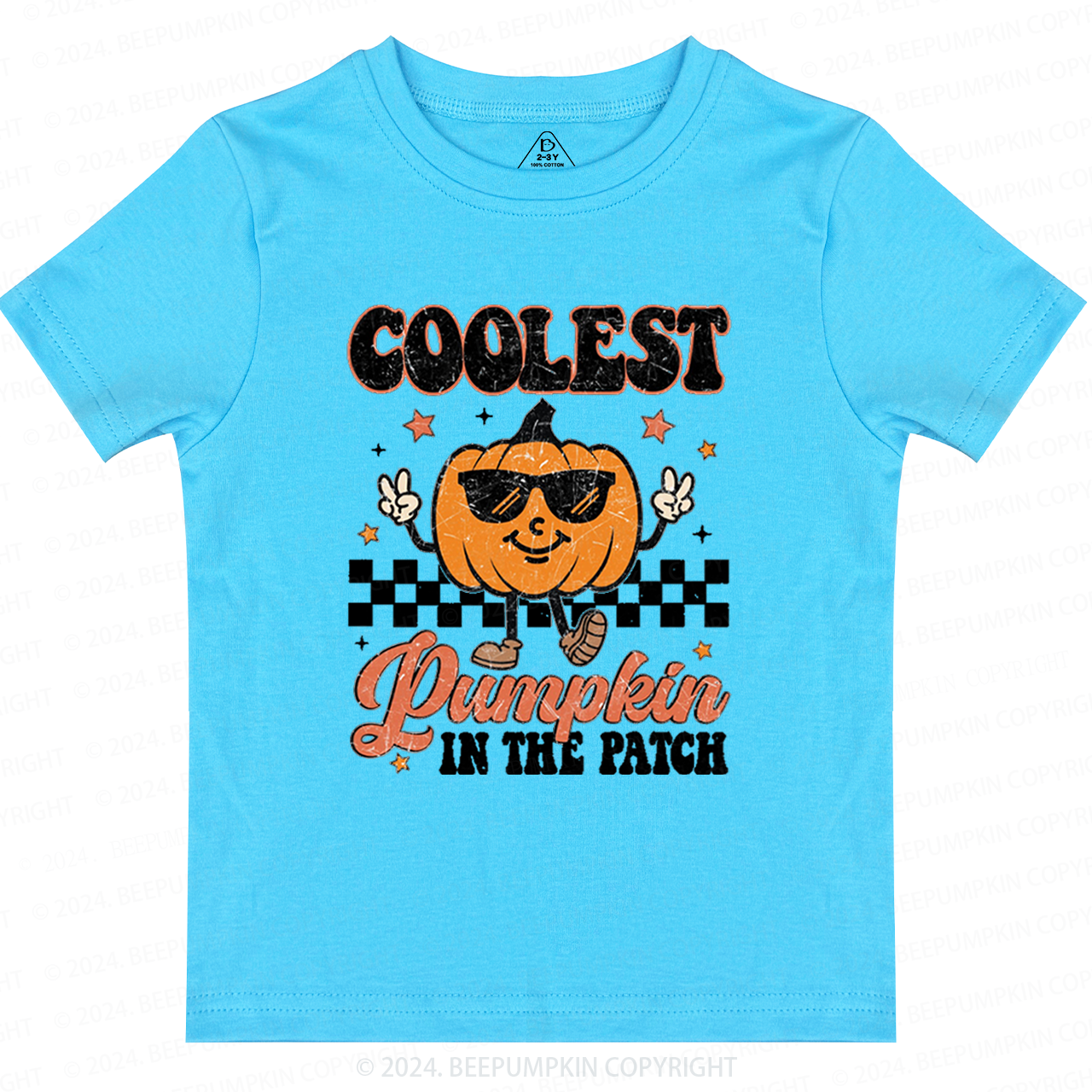 Coolest Pumpkin In The Patch Toddler&Kids Tees 