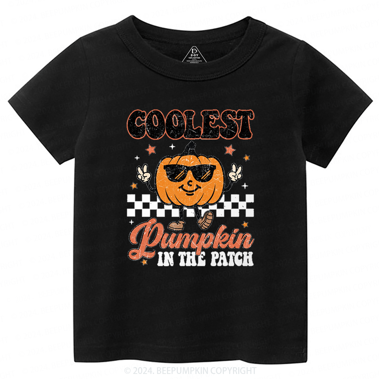Coolest Pumpkin In The Patch Toddler&Kids Tees 