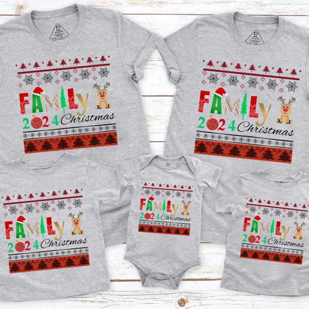 Cute Family Christmas Party Shirt Beepumpkin