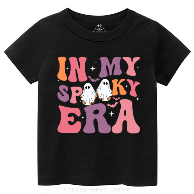 In My Spooky Groovy Era Halloween Toddler&Kids Tees 