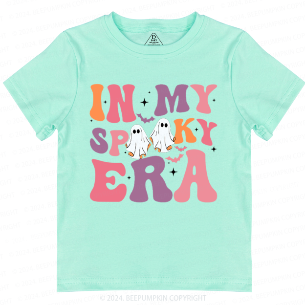 In My Spooky Groovy Era Halloween Toddler&Kids Tees 