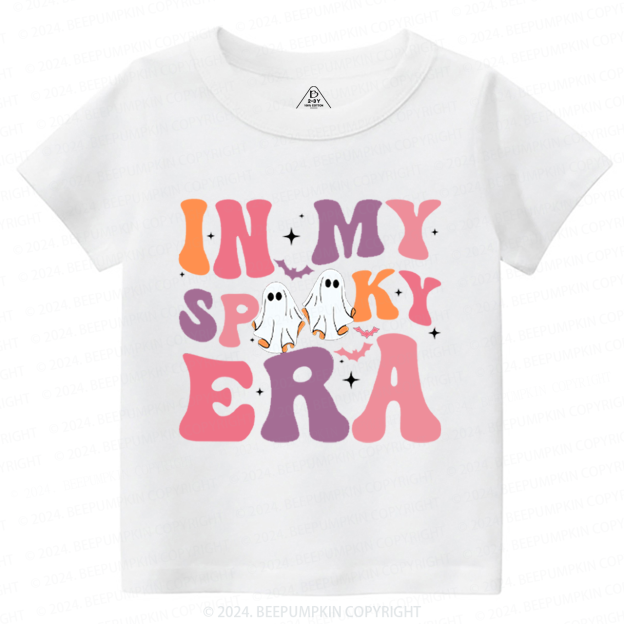 In My Spooky Groovy Era Halloween Toddler&Kids Tees 