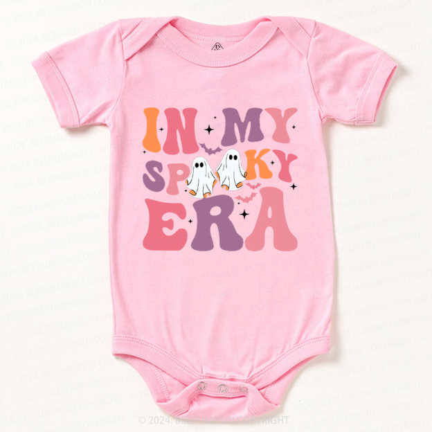 In My Spooky Groovy Era Halloween Baby Bodysuits 