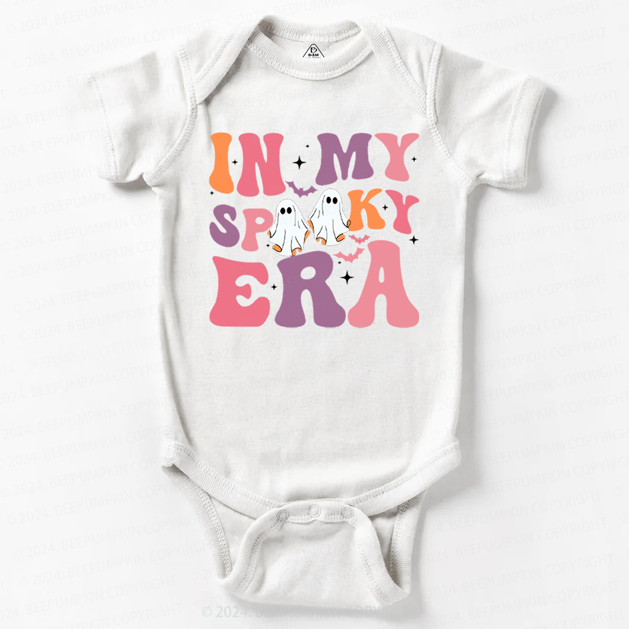 In My Spooky Groovy Era Halloween Baby Bodysuits 