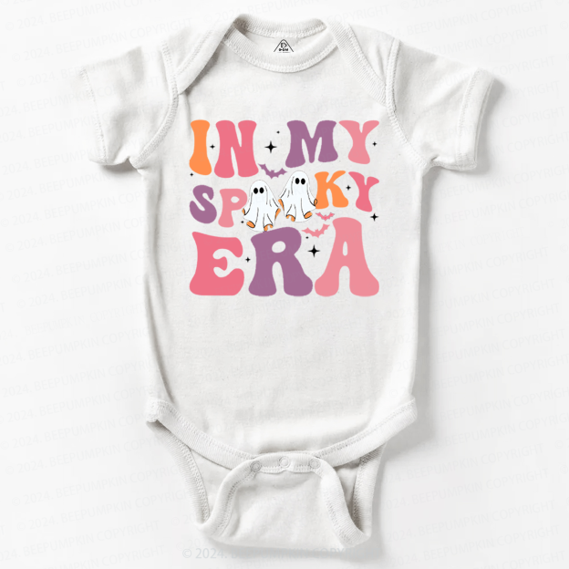 In My Spooky Groovy Era Halloween Baby Bodysuits 