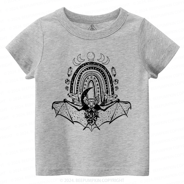Cute Bat Halloween Toddler&Kids Tees 
