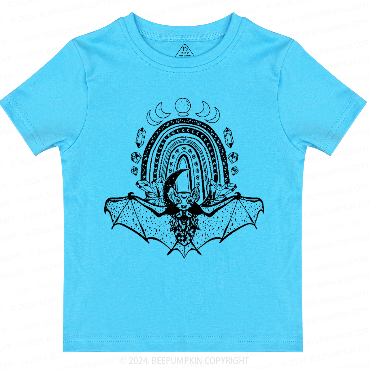 Cute Bat Halloween Toddler&Kids Tees 