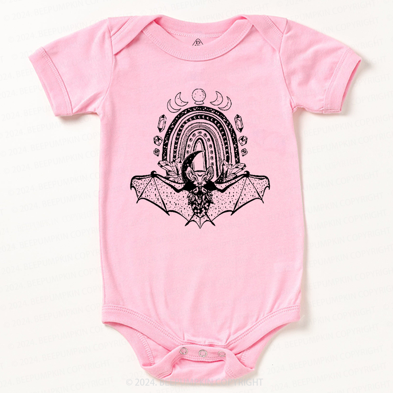 Cute Bat Halloween Baby Bodysuits 