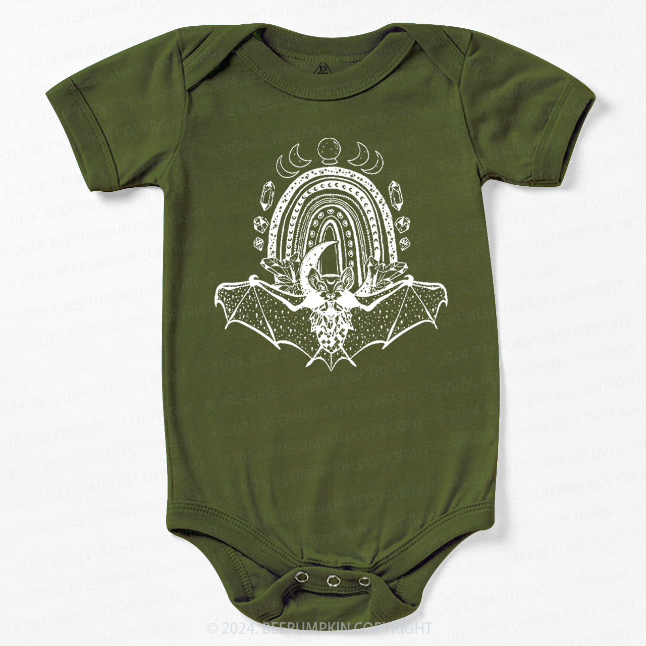 Cute Bat Halloween Baby Bodysuits 