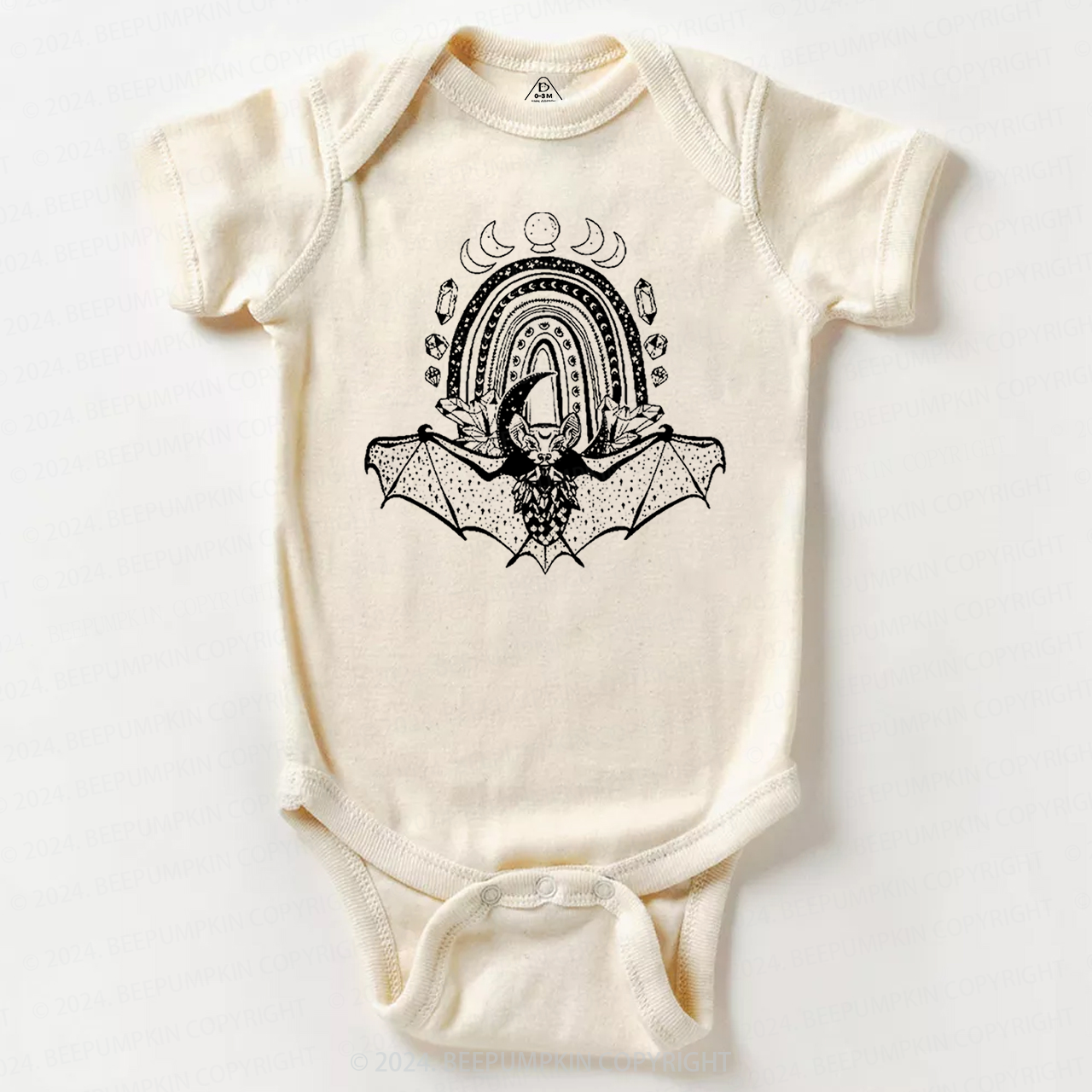 Cute Bat Halloween Baby Bodysuits 