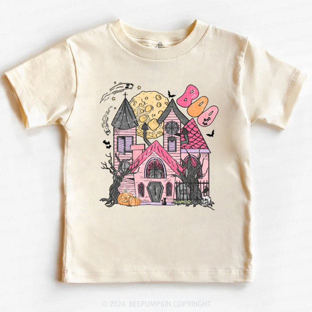 Haunted House Halloween Toddler&Kids Tees 
